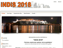 Tablet Screenshot of indis.gradjevinans.net