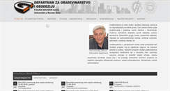 Desktop Screenshot of gradjevinans.net